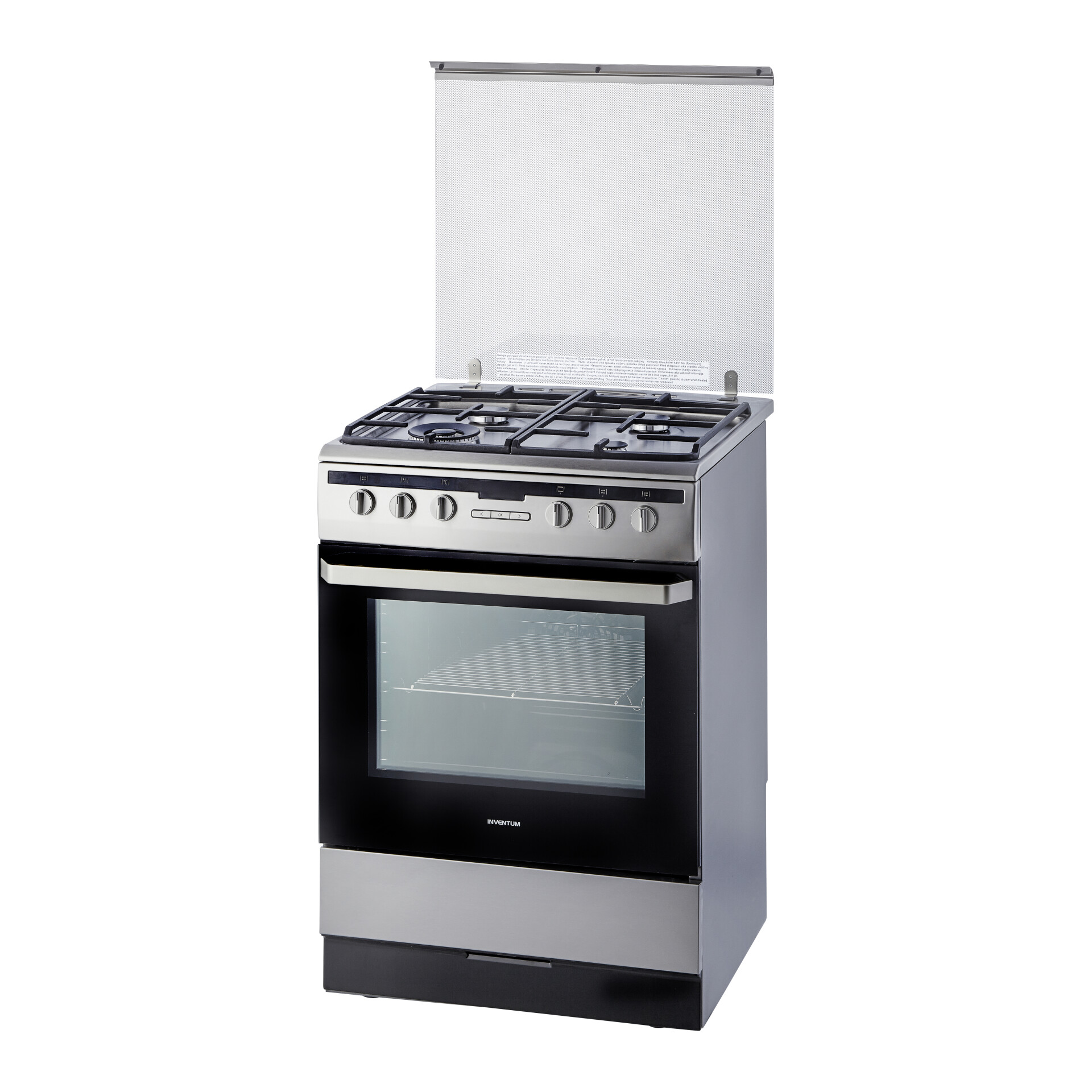 Fornuis VFG6034WGRVS met oven